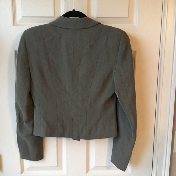Giorgio Armani Vintage Green Zippered Jacket - 6 - Picture 5 of 12